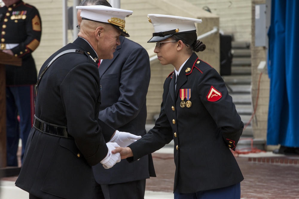 240th Marine Corps Birthday Cake Cutting Ceremony