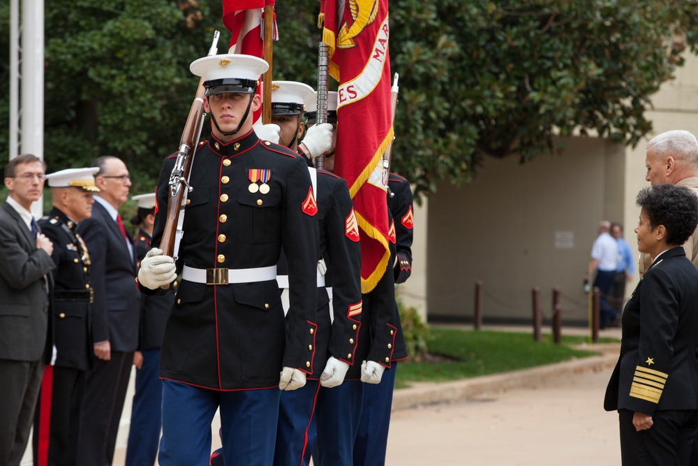 240th Marine Corps Birthday Cake Cutting Ceremony