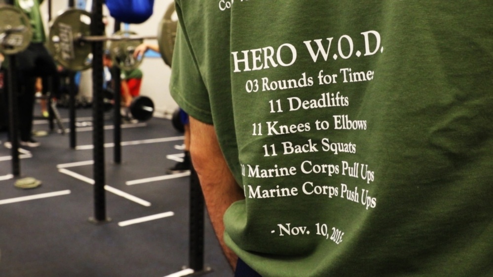 Marines, civilians work out, remember the heroes during Marine Corps birthday