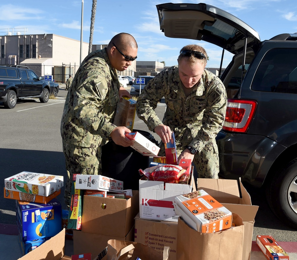 Naval Special Warfare food drive