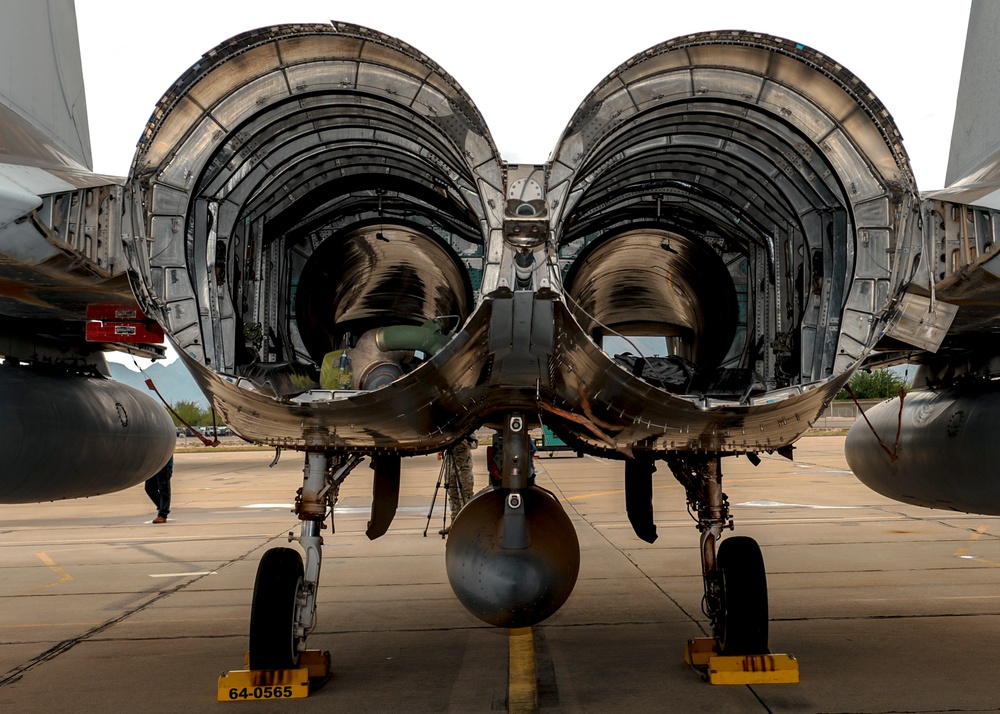 F-15A disassembled at D-M