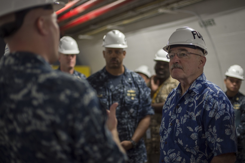 Assistant secretary of the Navy visits Red Hill