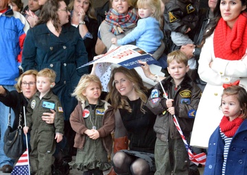 Homecoming celebration at NAS Oceana