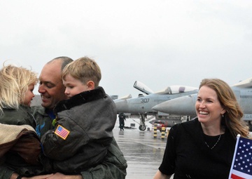 Homecoming celebration at NAS Oceana
