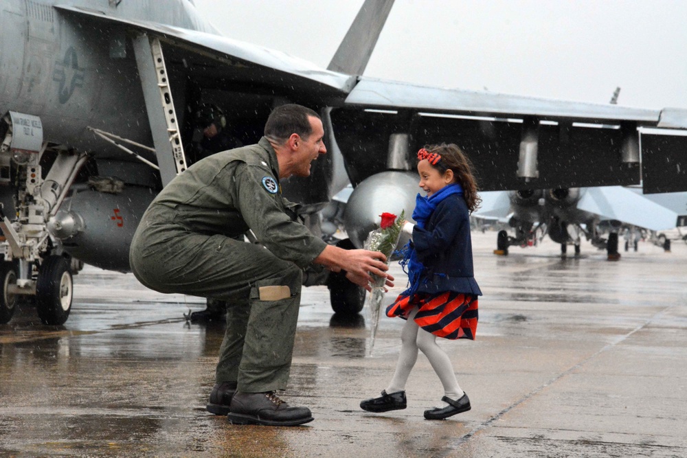 Homecoming celebration at NAS Oceana