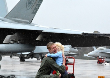 Homecoming celebration at NAS Oceana