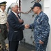 Japanese minister of defense visits USS Port Royal