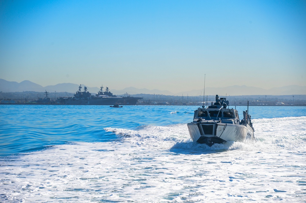 Coastal Riverine Squadron Three conducts training in the San Diego area