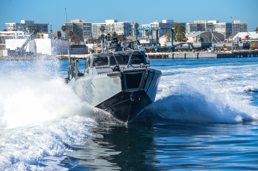 Coastal Riverine Squadron Three conducts training in the San Diego area