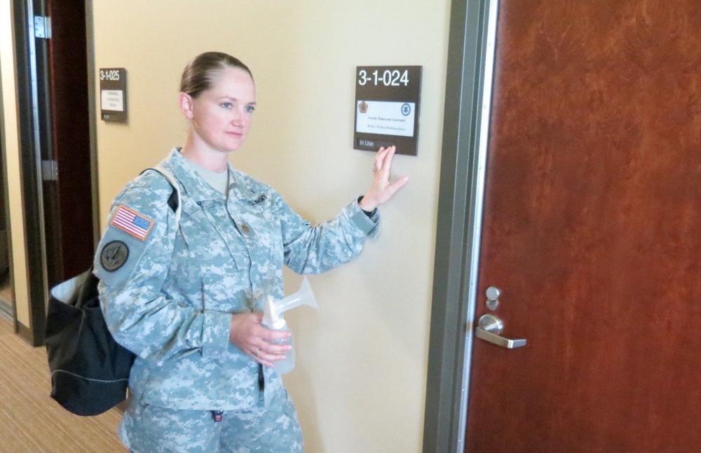 HRC facilities in line with Army’s updated breast-feeding policy