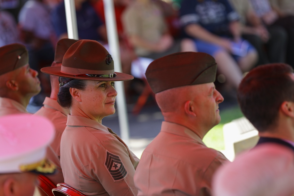 Rededication of Molly Marine Statue