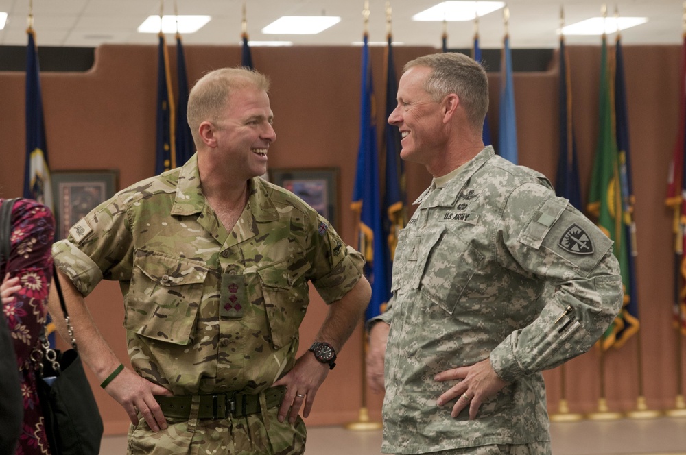 1AD welcomes British Army brigadier general as deputy commanding general