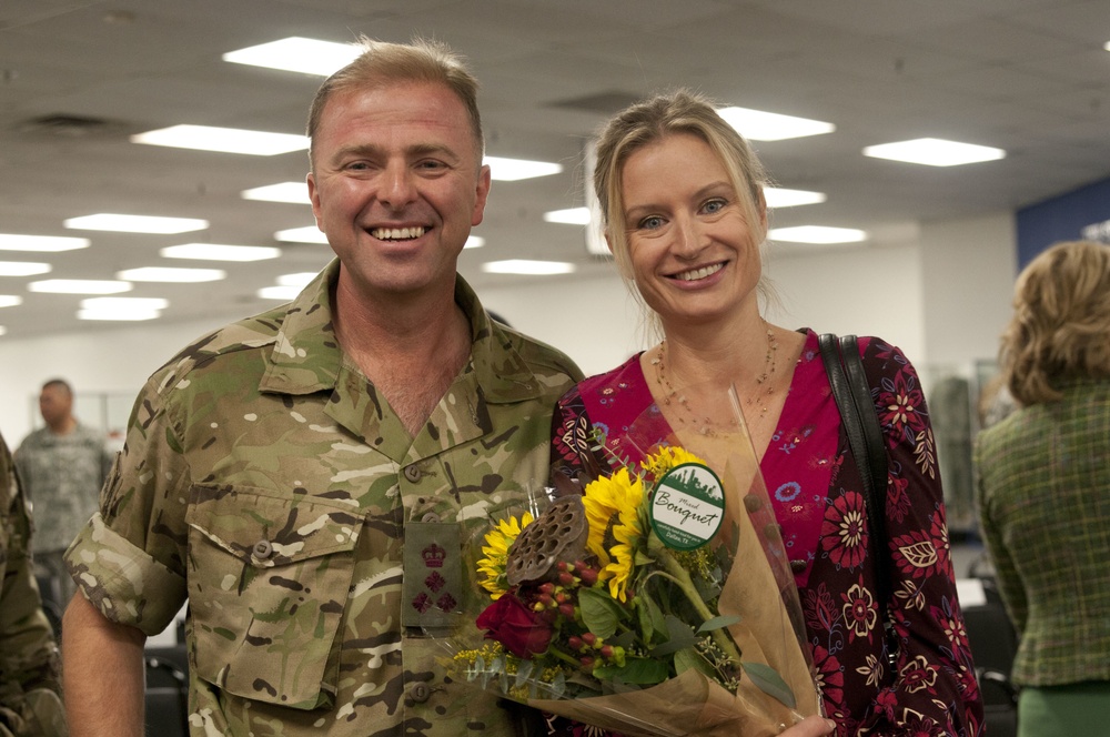 1st AD welcomes British brigadier general as deputy commanding general