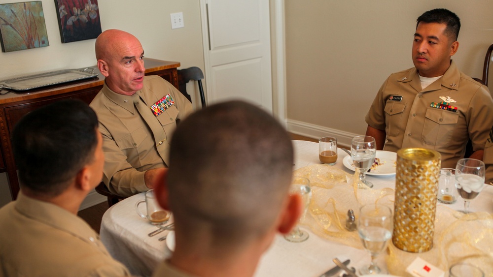 MLG leaders host awards breakfast for exemplary Marines and sailors