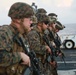 U.S. Marines hone marksmanship skills at sea