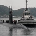 USS Charlotte (SSN 766) prepares to moor at Fleet Activities Yokosuka