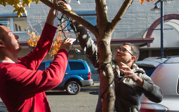 Community relations event in downtown Bremerton