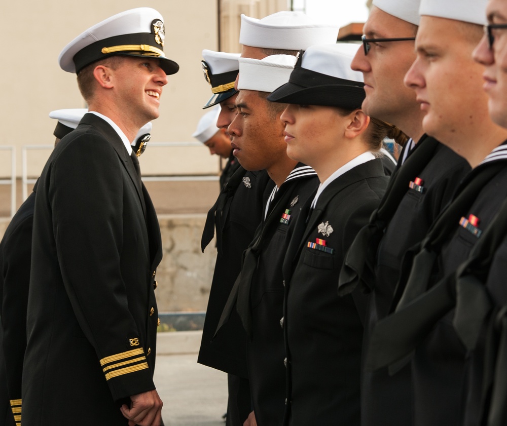 ACB 1 uniform inspection