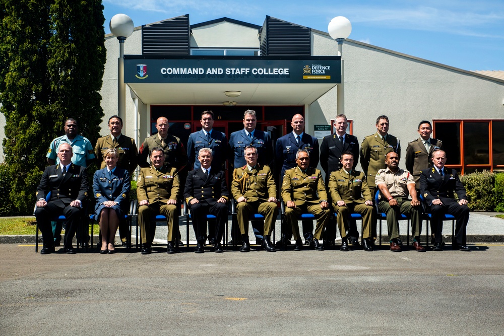 First ever U.S. Marine graduates New Zealand Command &amp; Staff College