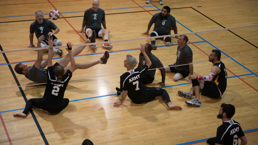 Wounded Warriors participate in joint service Paralympic sports