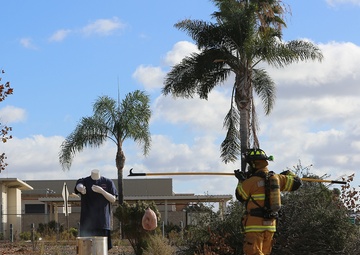 Don’t try this at home: Miramar Fire Department sets turkey ablaze