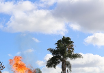 Don’t try this at home: Miramar Fire Department sets turkey ablaze