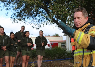 Don’t try this at home: Miramar Fire Department sets turkey ablaze