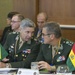 Brazil army generals attend Commanders Conference of the American Armies