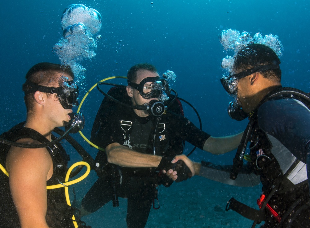 Underwater promotion