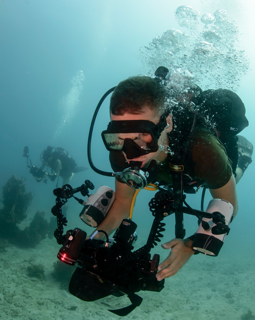 Underwater photo training