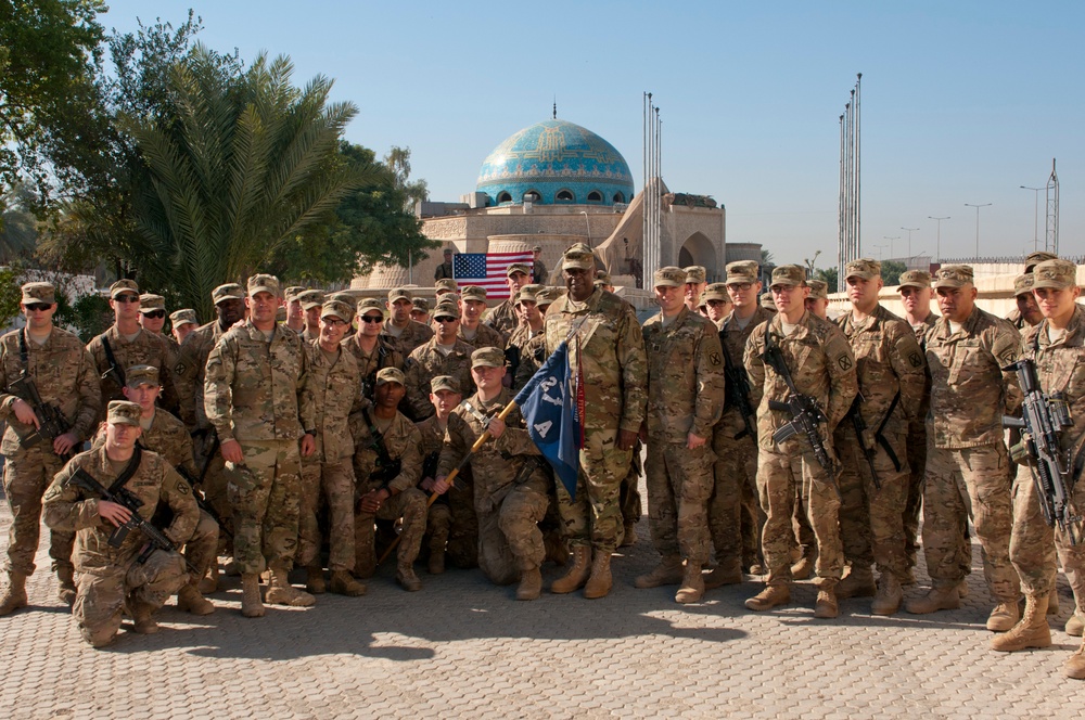 CENTCOM Leadership visits CJFLCC-I