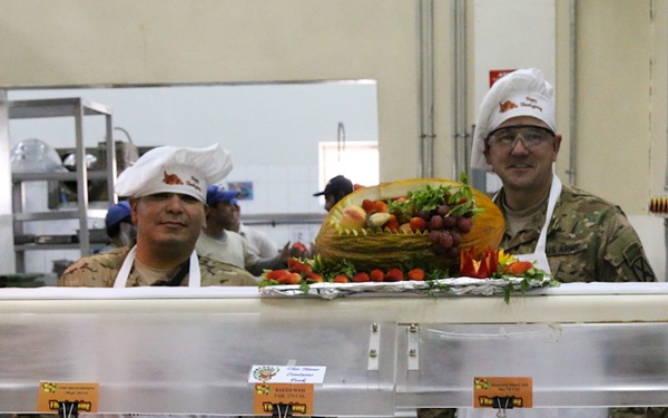 10th Mountain Division Thanksgiving home away from home cooking