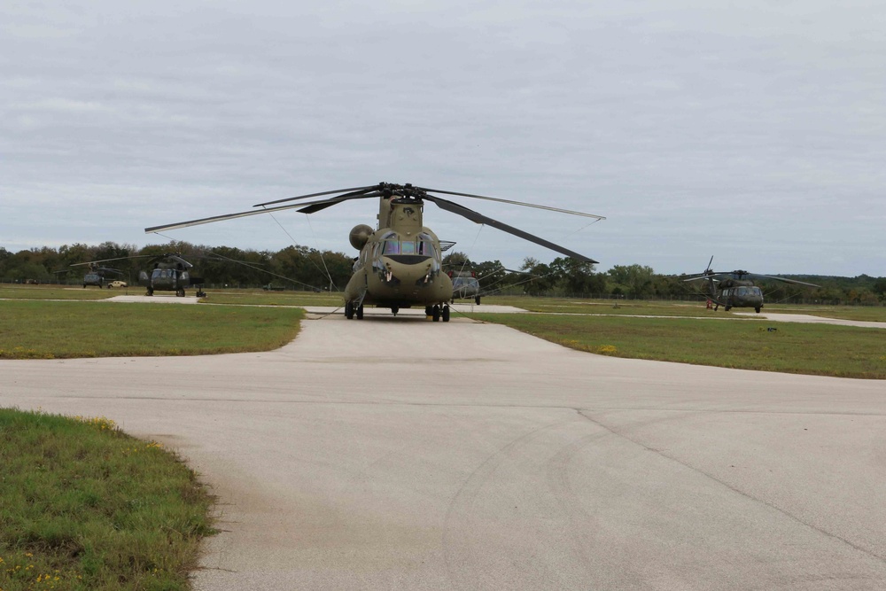 40th CAB Soldiers conduct aerial gunnery training