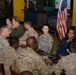 First lady shows her love for the troops