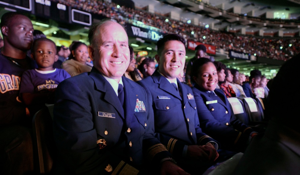 Coast Guard attends Battle of the Bands