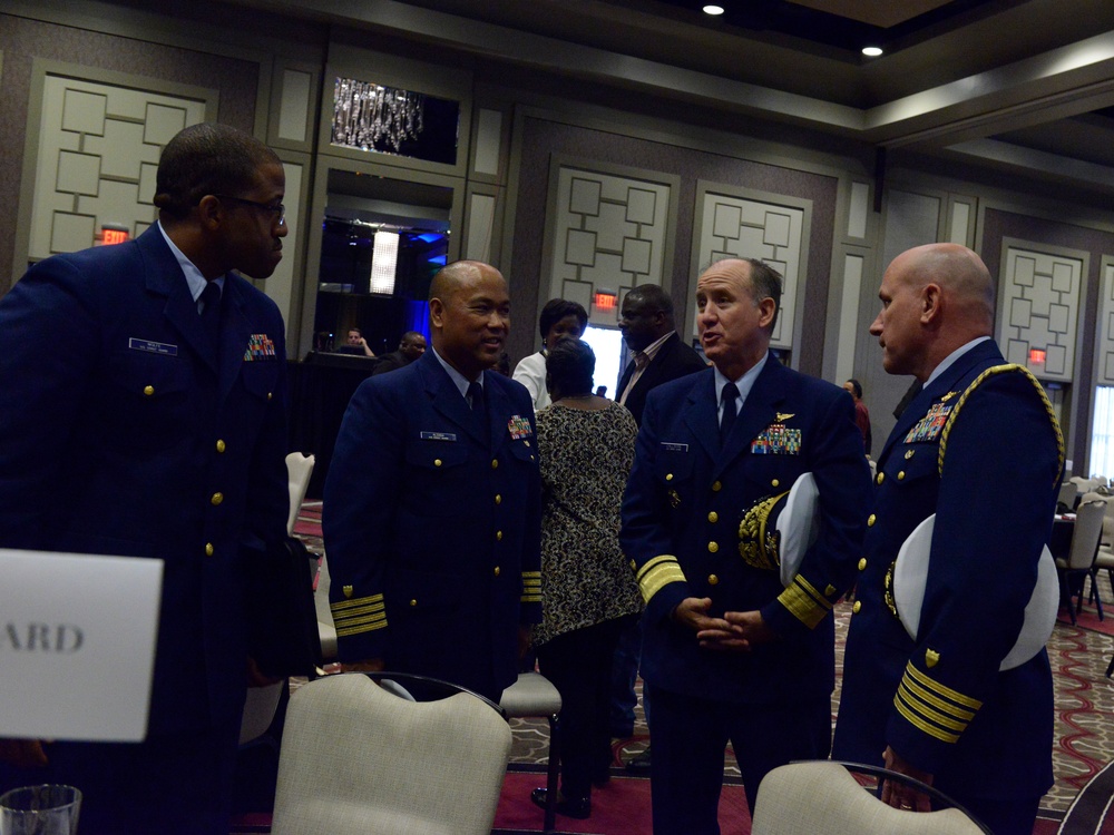 Coast Guard attends Coaches Luncheon