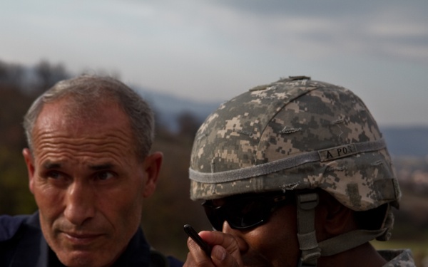 Kosovo Border Police join KFOR in patrolling Administrative Boundary Line