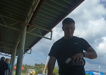 Service members on Okinawa strive to reduce waste through recycling