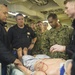 Trauma team gives medical training