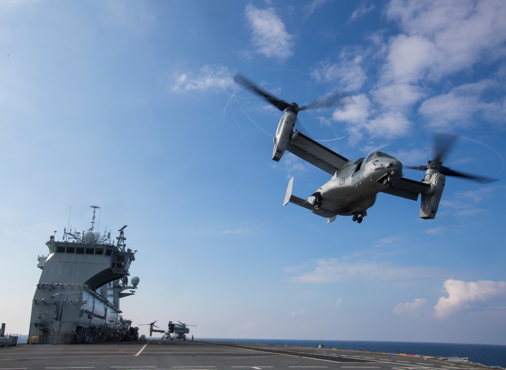 Marine Ospreys provide NATO unique, powerful asset