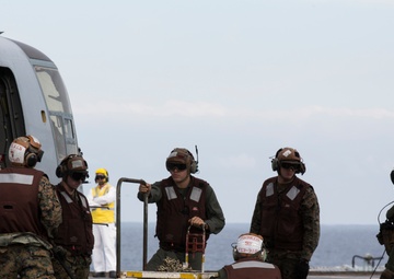 Osprey maintenance on the Ocean