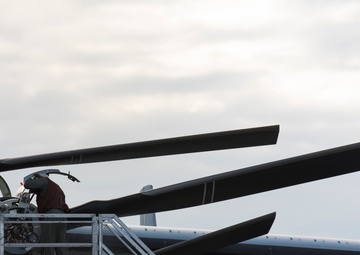 Osprey maintenance on the Ocean