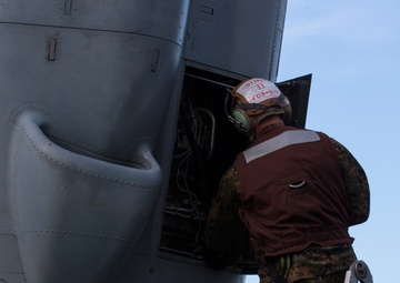 Osprey maintenance on the Ocean