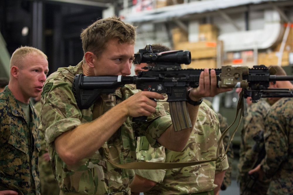 US and UK weapons familiarization