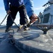 USS Ross sailors conduct flight quarters