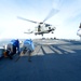 USS Ross sailors conduct flight quarters