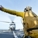 USS Ross sailors conduct flight quarters