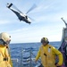 USS Ross sailors conduct flight quarters