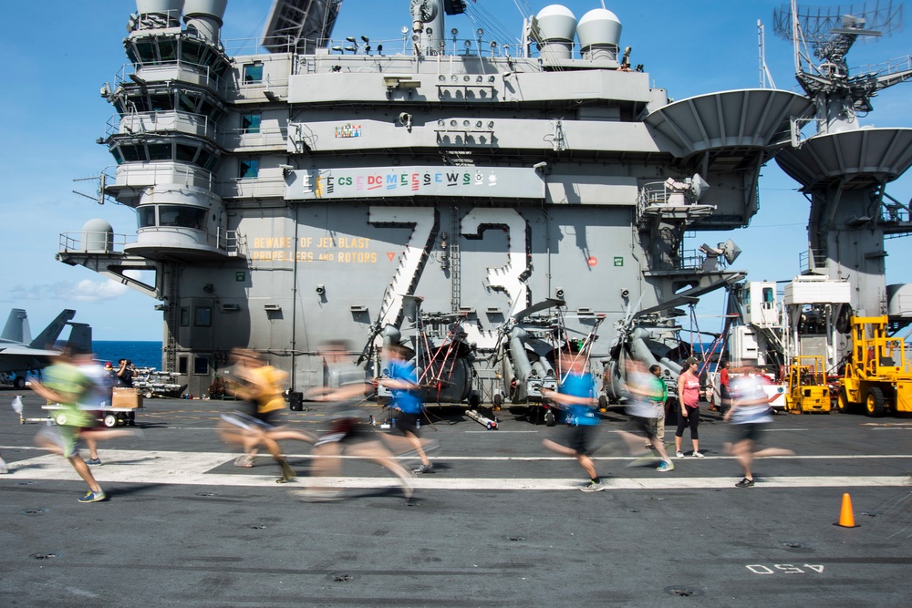 USS George Washington action