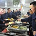 USS Blue Ridge Thanksgiving meal